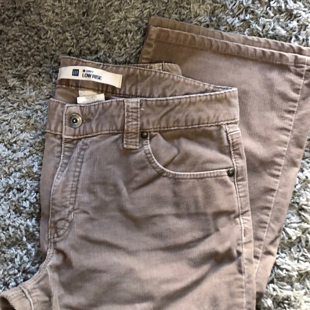 Gap curvy corduroy pants
